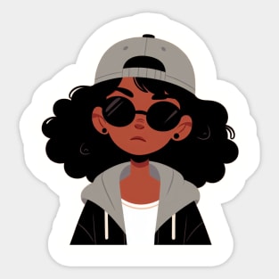 Cool kid Sticker